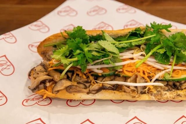 Shiitake Mushroom Banh Mi.