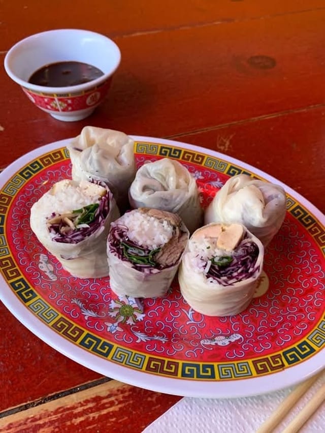 3 Summer Rolls.