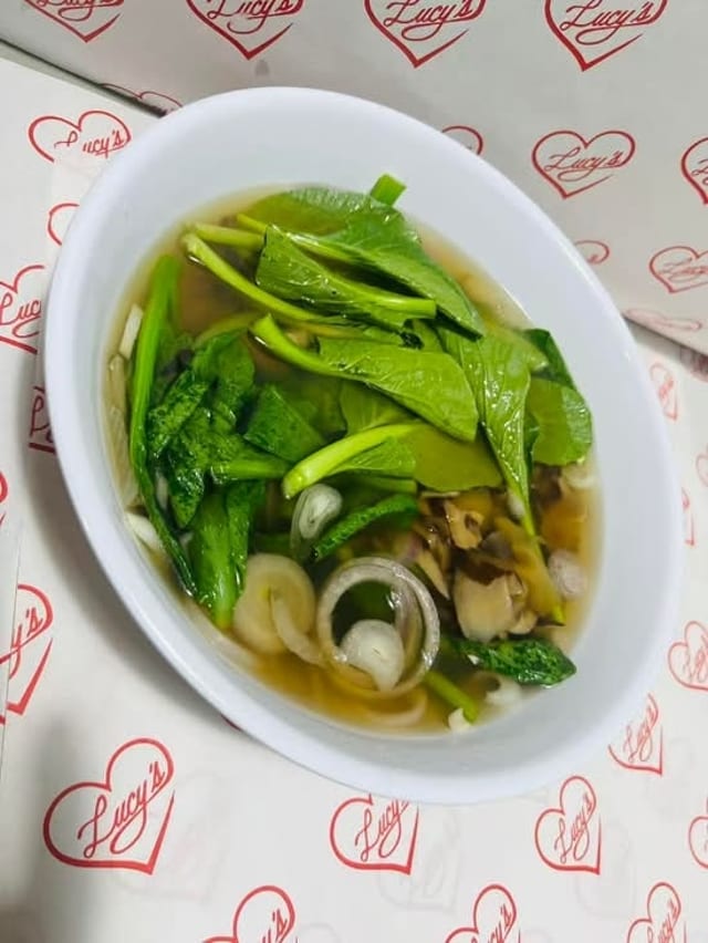 Vegan Broth With Veggies.