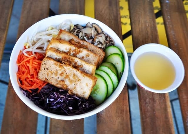 Tofu Vermicelli Bowl.